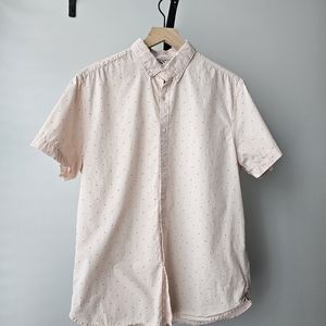 Pink Button Down - Short Sleeve